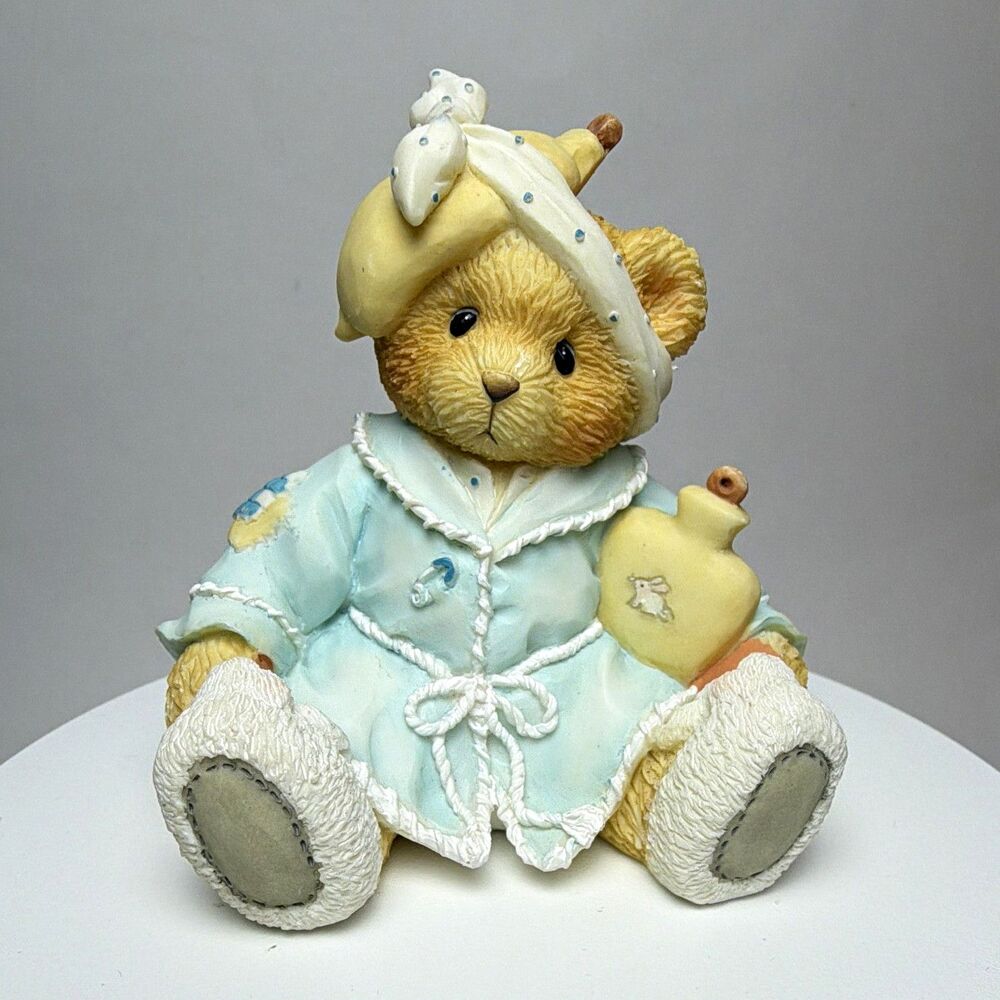 Cherished Teddies Kiss The Hurt And Make It Well 1994 Resin MPN 127965